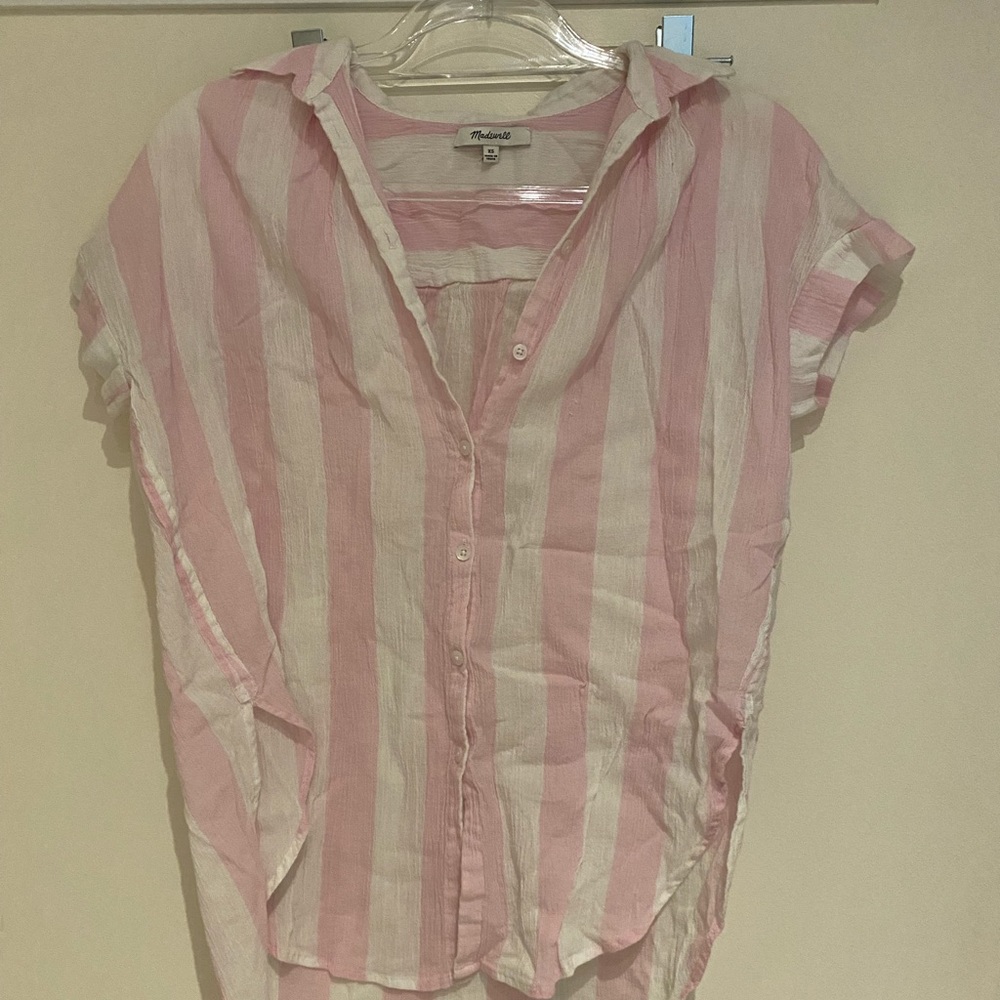 Madewell Striped Button Down